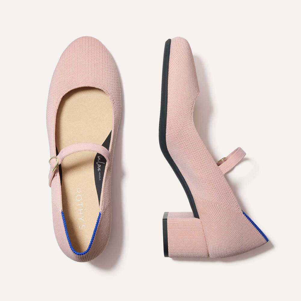 Rothy's The Mary Jane Heel - Ballerina Size 9.5